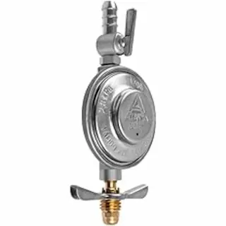 Registro regulador de gás de cozinha 1kg/h marca Aliança 504. Peças e acessórios originais ALIGGAZ Uberlândia.